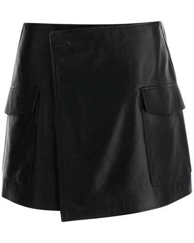 Arma Leather skirts - Nero