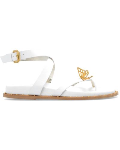 Sophia Webster Shoes > sandals > flat sandals - Blanc
