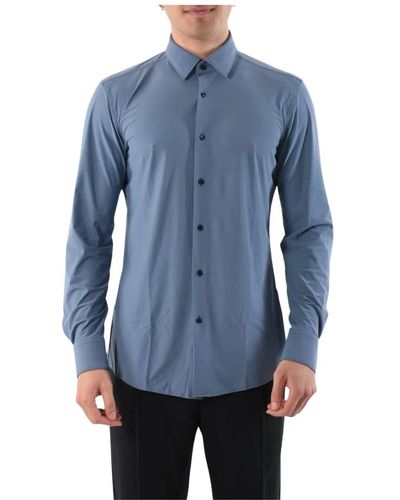 BOSS Shirts > casual shirts - Bleu