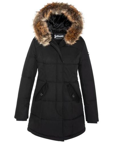 Schott Nyc Jackets > winter jackets - Noir