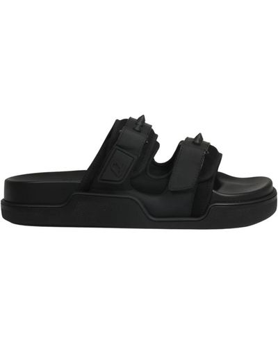 Christian Louboutin Flat Sandals - Black