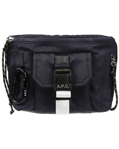 A.P.C. Belt Bags - Black