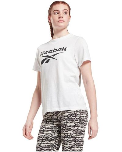 Reebok Tops > t-shirts - Blanc
