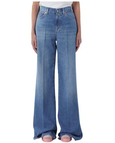 Dondup Wide Jeans - Blue