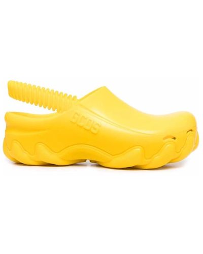 Gcds Gelbe sandalen