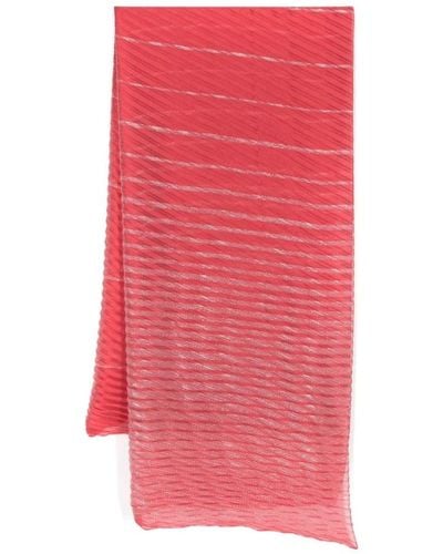 Emporio Armani Silky Scarves - Pink