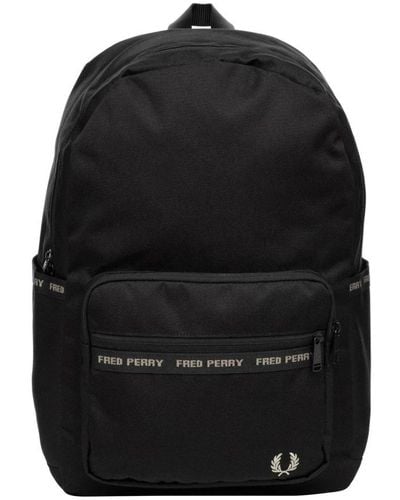 Fred Perry Backpacks - Black