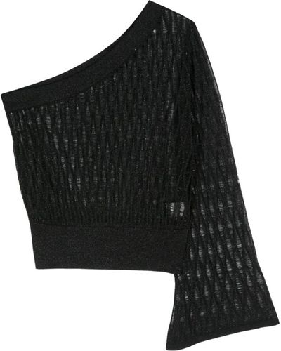 FEDERICA TOSI Round-Neck Knitwear - Black