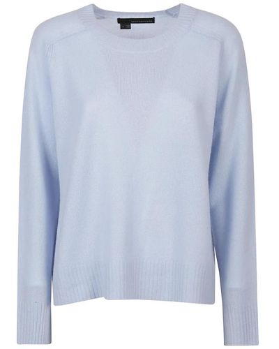 360cashmere Round-Neck Knitwear - Blue