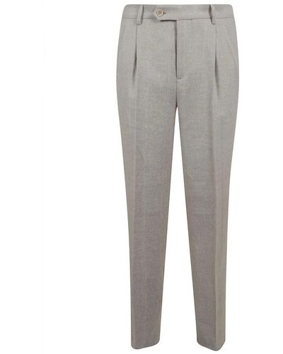 Brunello Cucinelli Suit Pants - Gray