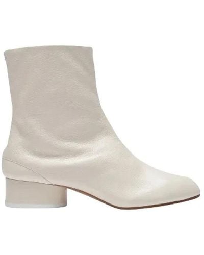 Maison Margiela Shoes > boots > heeled boots - Gris