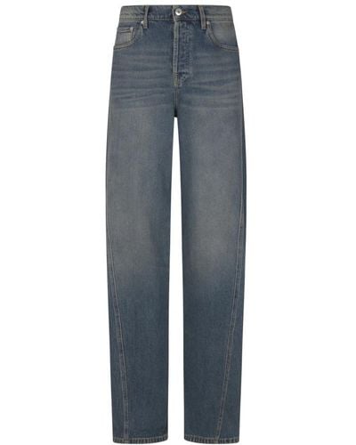 Lanvin Straight Jeans - Blue