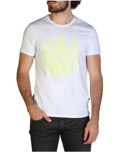 Aquascutum T-Shirt qmt019m0 - Weiß