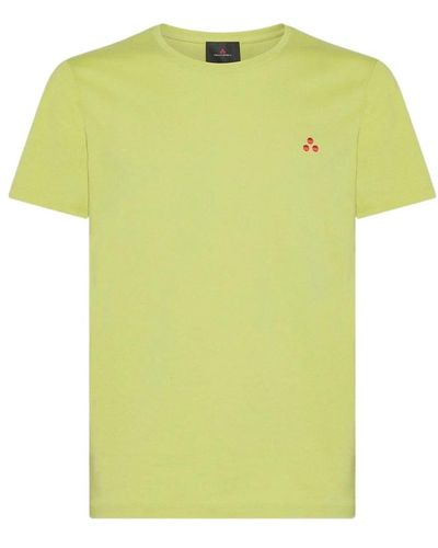 Peuterey T-shirt with small logo - Gelb