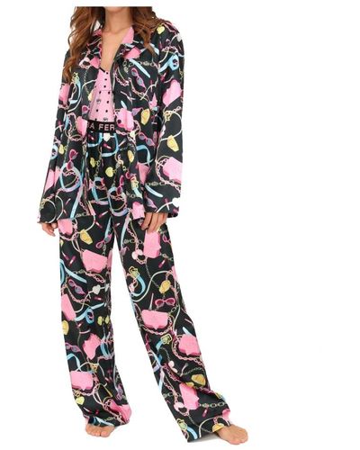 Chiara Ferragni Printed pajamas set - Nero