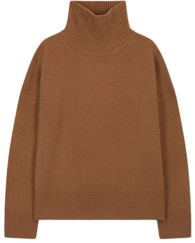 Vanessa Bruno Turtlenecks - Brown