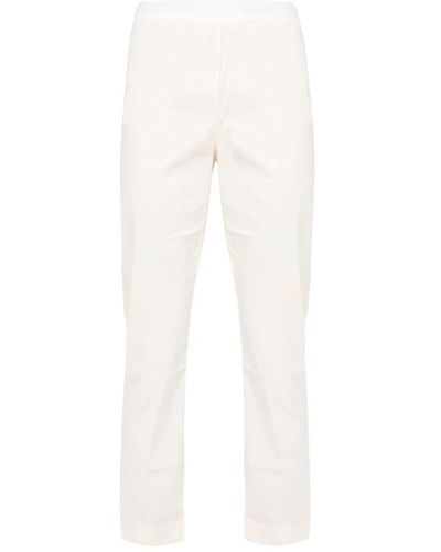 Liviana Conti Slim-Fit Trousers - White