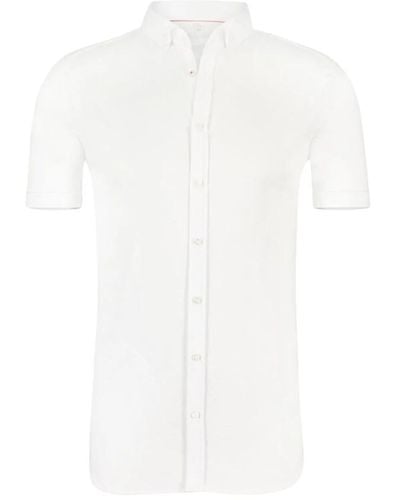 DESOTO Moderne kurzarm-hemden weiß