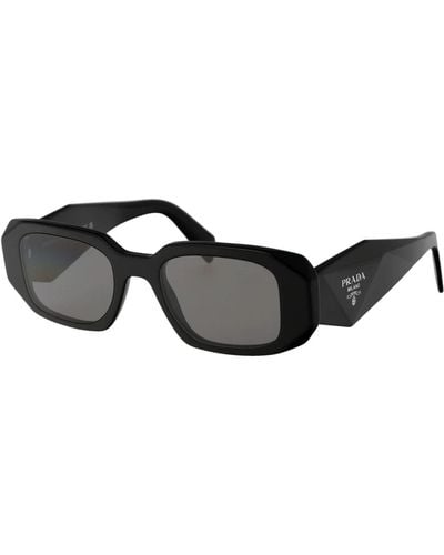 Prada Stylische sonnenbrille mit 0pr 17ws design - Schwarz