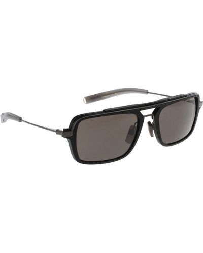 Dita Eyewear Lancier sonnenbrille mit einheitlichen gläsern - Schwarz