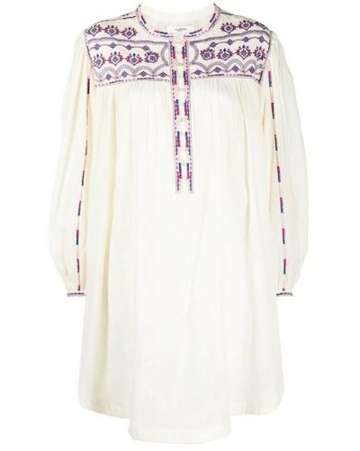 Isabel Marant Federika dress - Blanco