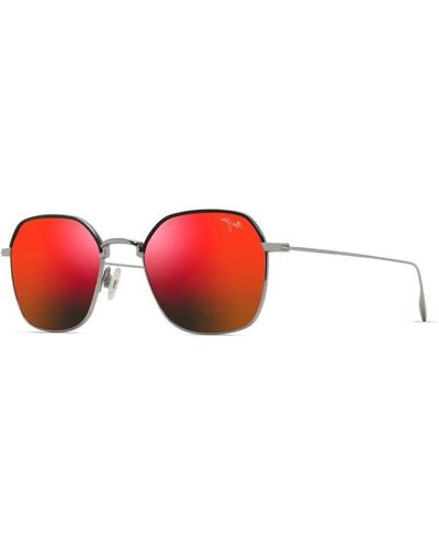 Maui Jim Stylische sonnenbrille für männer - Rot