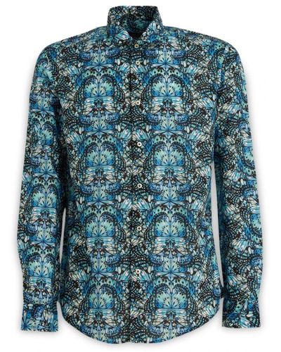 Brian Dales Stilvolle casual hemden kollektion - Blau