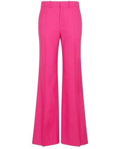 Chloé Trousers > wide trousers - Rose