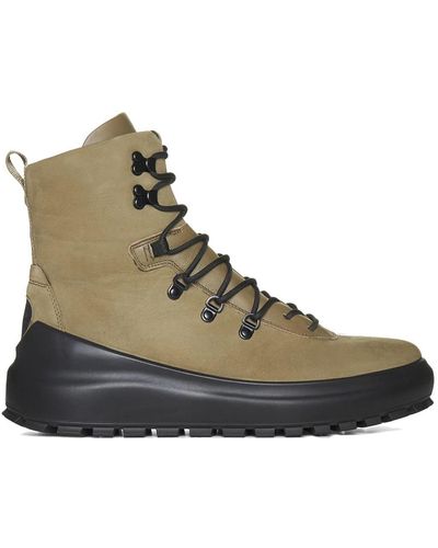 Stone Island Lace-Up Boots - Brown