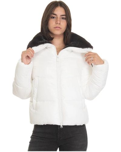 Save The Duck Down Jackets - White