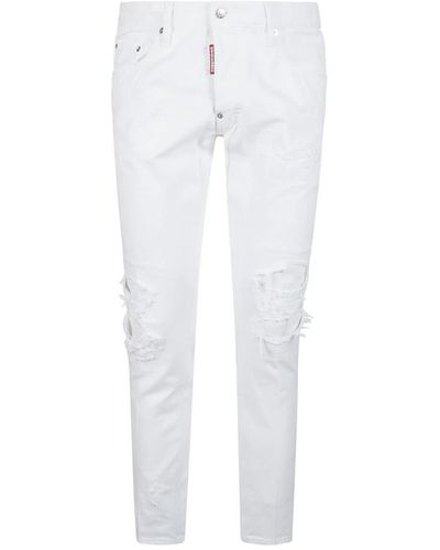 DSquared² Skater jeans - Bianco