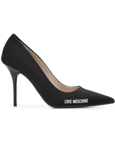 Love Moschino Court Shoes - Black