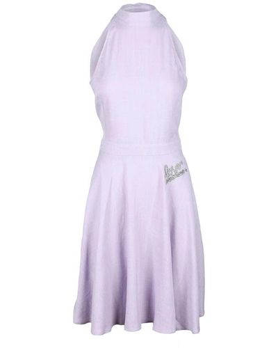 Love Moschino Short Dresses - Purple