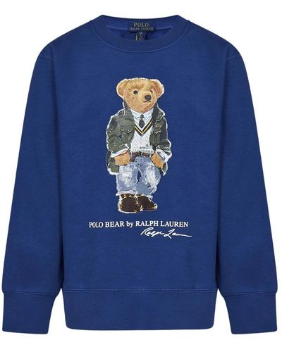 Polo Ralph Lauren Sweatshirts - Blue