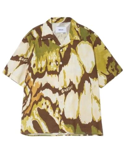 Bonsai Short Sleeve Shirts - Metallic