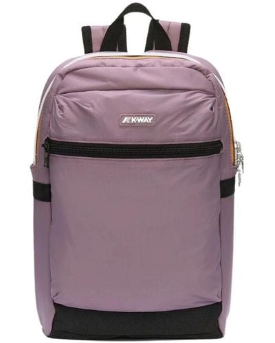 K-Way Backpacks - Purple