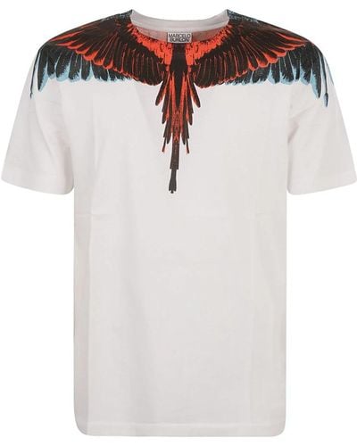Marcelo Burlon Icon wings t-shirt e polos - Bianco