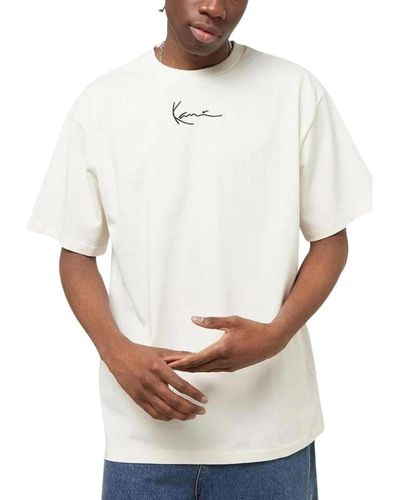 Karlkani T-Shirts - White