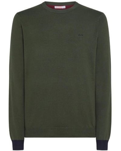 Sun 68 Sweatshirts - Green
