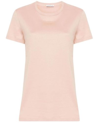 Moncler T-Shirts - Pink