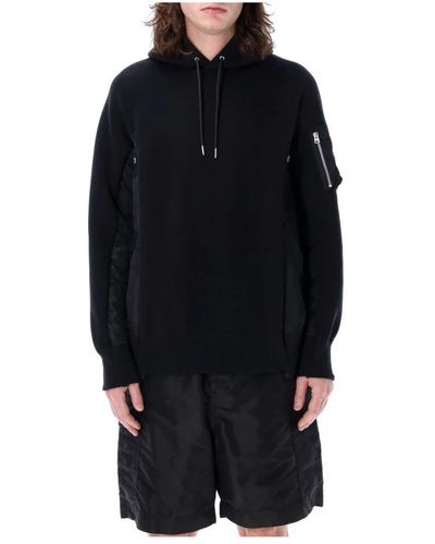 Sacai Sweatshirts & hoodies > hoodies - Noir