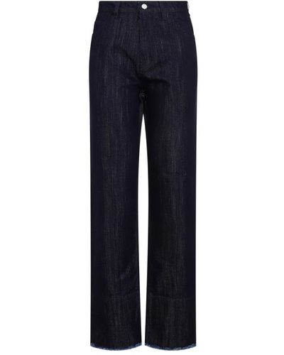 Victoria Beckham Jeans > straight jeans - Bleu