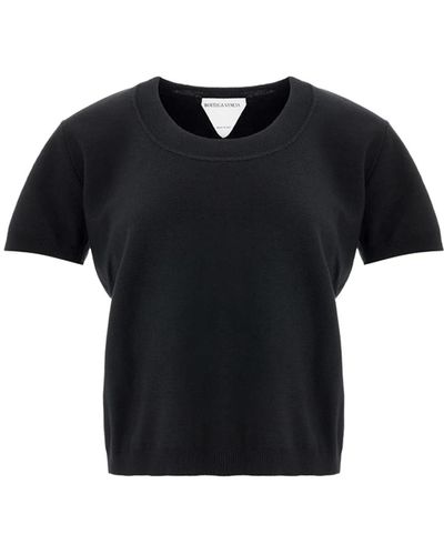 Bottega Veneta Stylische t-shirts für jeden anlass - Schwarz