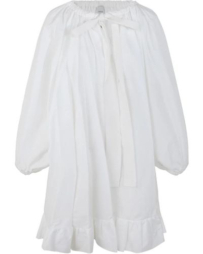 Patou Kurze Kleider - Weiß
