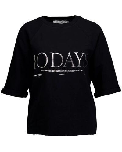 10Days Tops > t-shirts - Noir
