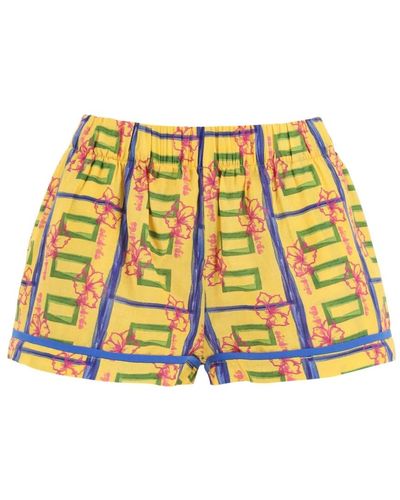 Siedres Short shorts - Gelb