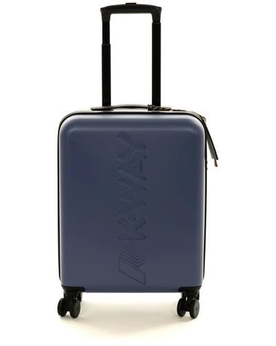 K-Way Suitcases > cabin bags - Bleu