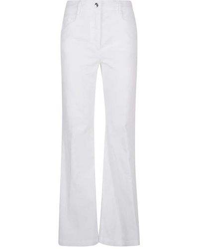 True Royal Wide Trousers - White