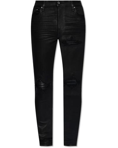 Amiri Jeans mit rissdetails - Schwarz