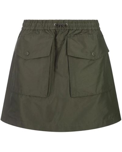 Moncler Short Skirts - Green
